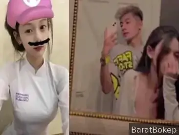 TikToker cantik dan berkilauan itu dikupas dari klip bercinta gila denganmu